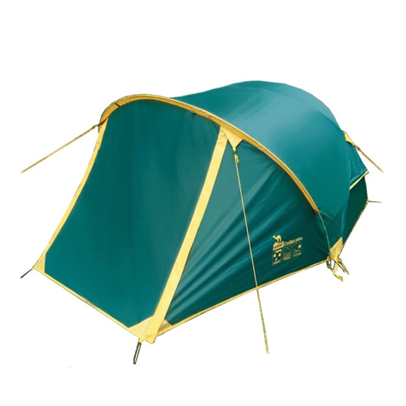 

Палатка двухместная туристическая Tramp Colibri Plus v2 TRT-035 (3400х2300х1150мм), зеленая