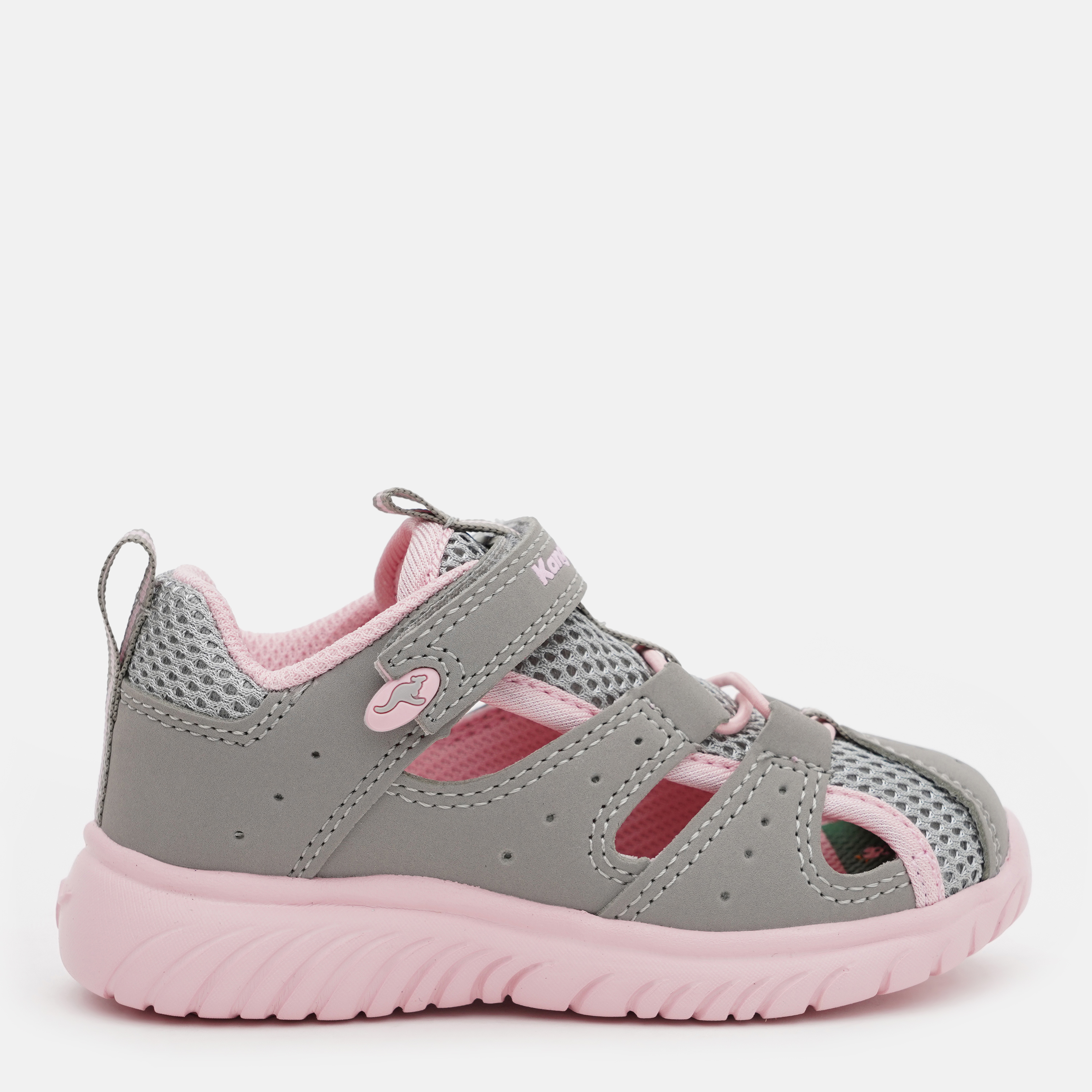 Акція на Дитячі сандалі для дівчинки Kangaroos KI-Rock Lite EV 02058-002-2200 29 Сірий/Темно-рожевий від Rozetka