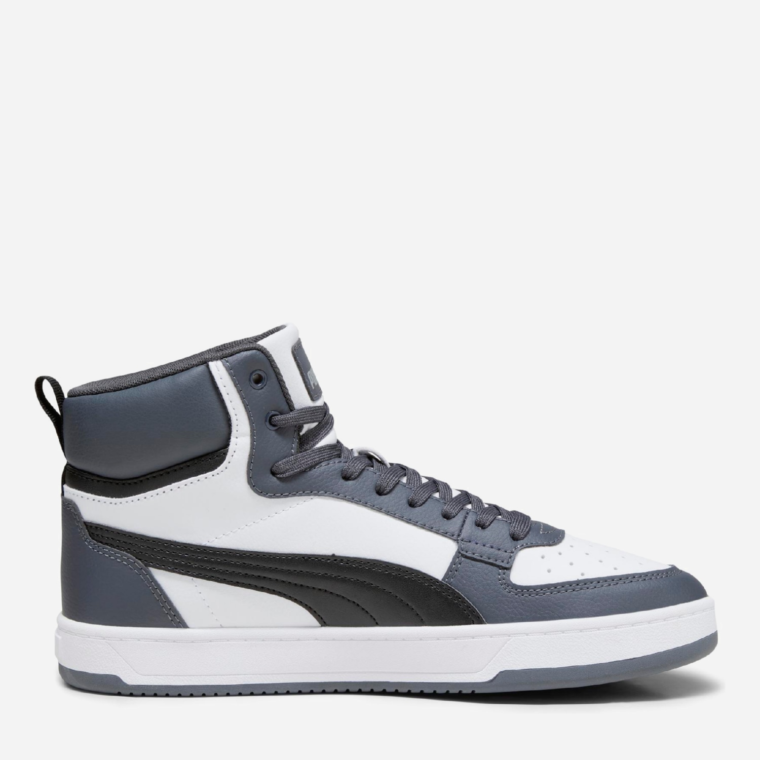 Акція на Чоловічі черевики Puma Caven 2.0 Mid 39229105 43 (9UK) 28 см Puma White-Puma Black-Strong Gray-Puma Silver від Rozetka