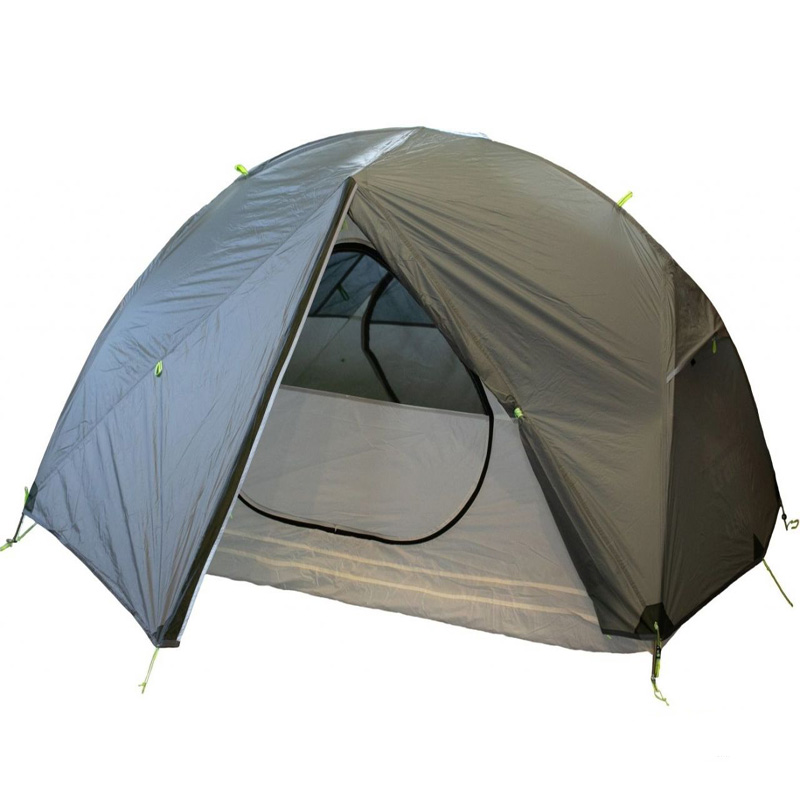 

Палатка двухместная туристическая Tramp Cloud 2 TRT-092 (1300х2100х1000мм), серая