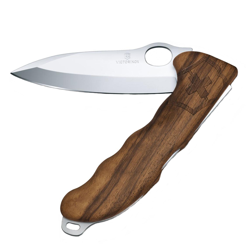 

Нож складной, мультитул Victorinox Hunter Pro One Hand (длина: 136мм, лезвие: 96мм), дерево 0.9411.M63