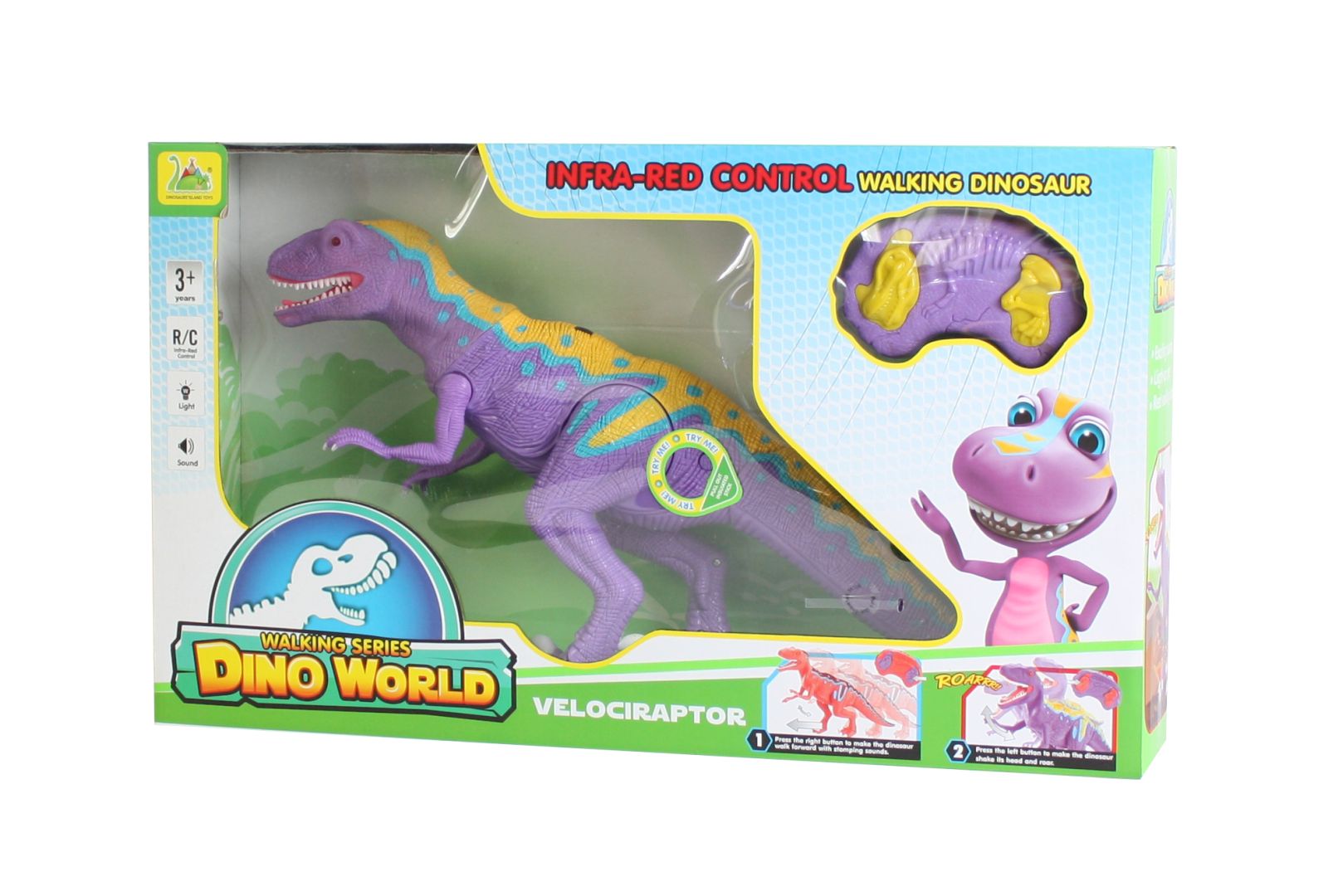 

Интерактивный Dino World Динозавр Тиранозавр