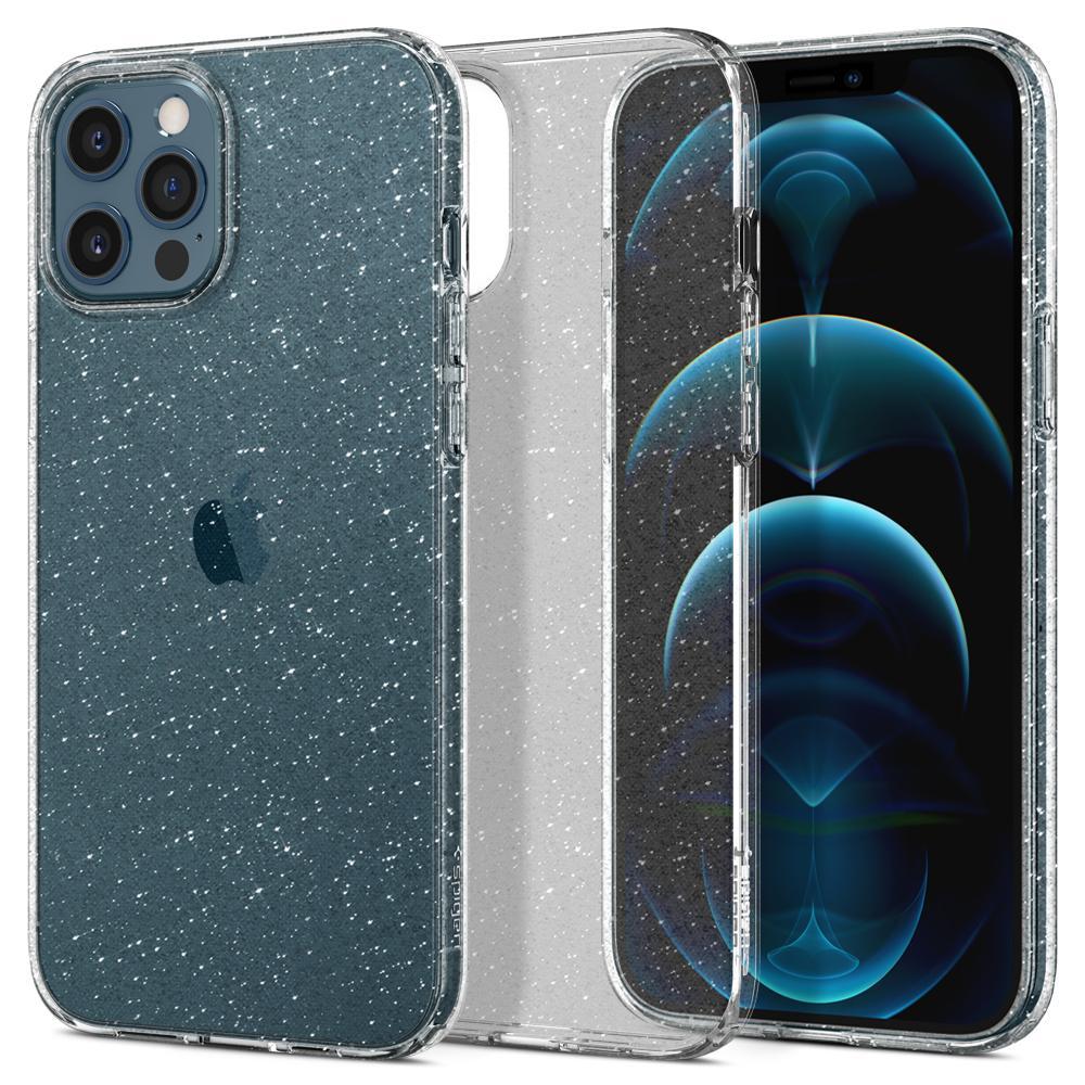

Чехол Spigen Liquid Crystal Glitter для iPhone 12 Pro Max Crystal Quartz