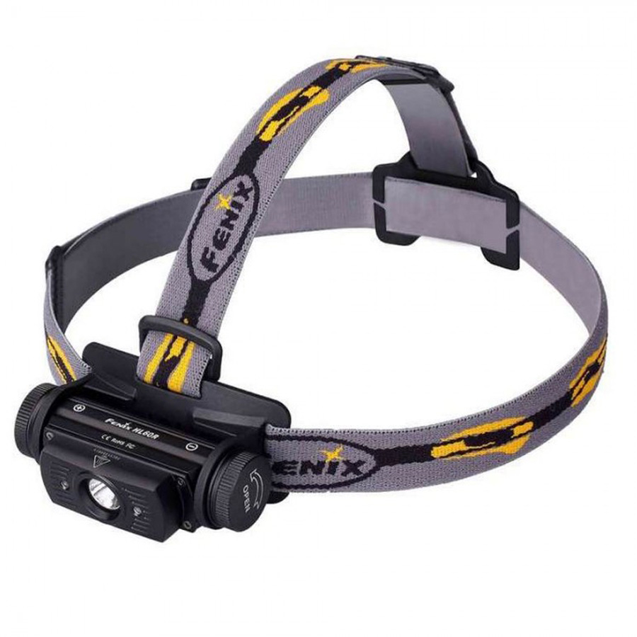 

Фонарь налобный Fenix HL60R (Cree XM-L2 U2 + Red LED, 950 люмен, 6 режимов, 1x18650, USB), комплект