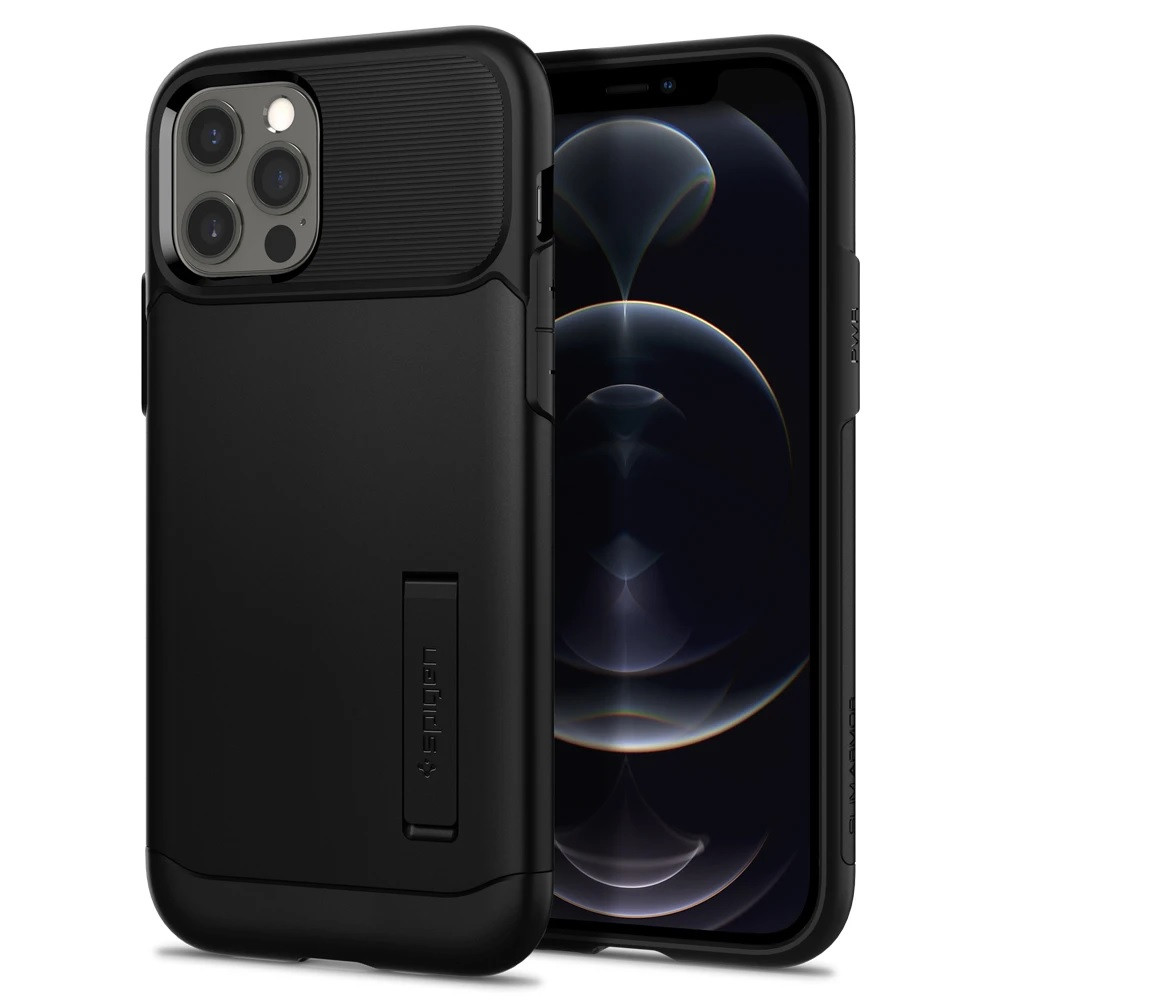 

Чехол Spigen Slim Armor для iPhone 12 / 12 Pro Black