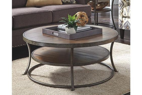 

Журнальный столик JecksonLoft "Рустик", дуб, 80 см, арт 0125