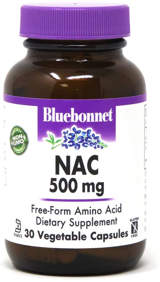 

Специальный продукт Bluebonnet Nutrition NAC 30 капсул (4384302920)