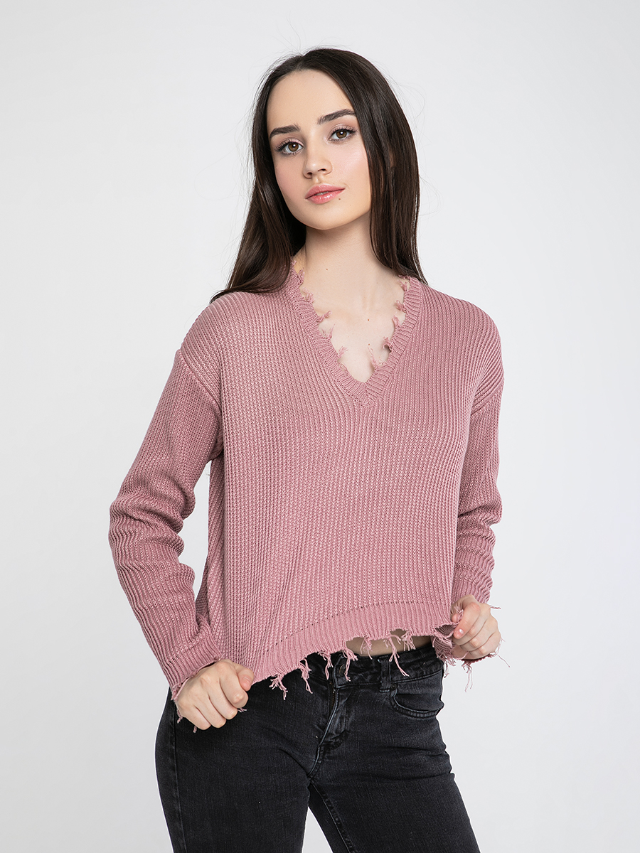 

Пуловер Sewel JS711230000 Oversize Пудра