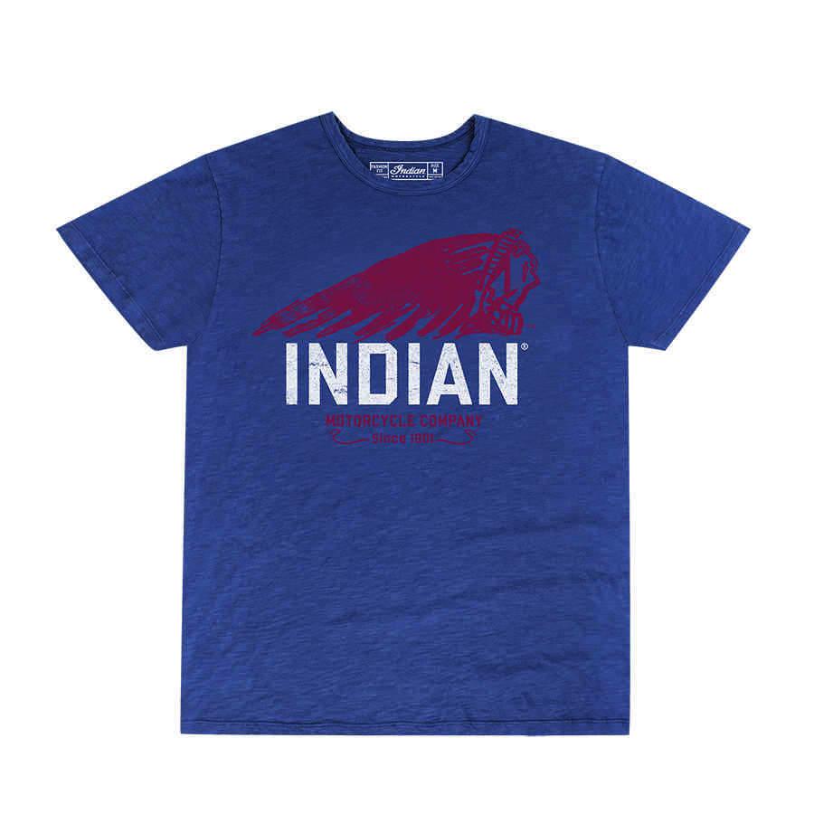 

Футболка Indian Hand-Painted L Синий
