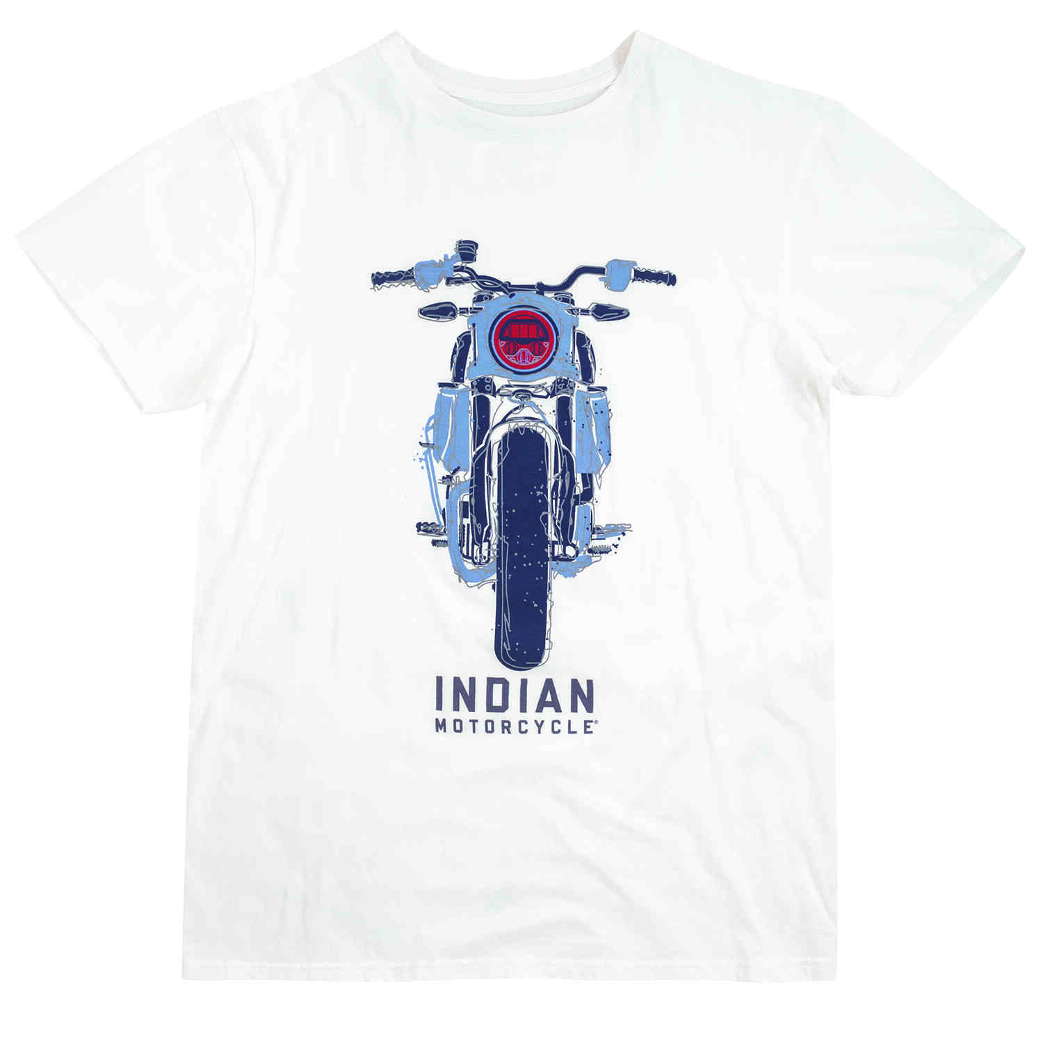 

Футболка Indian FTR Front L Белый