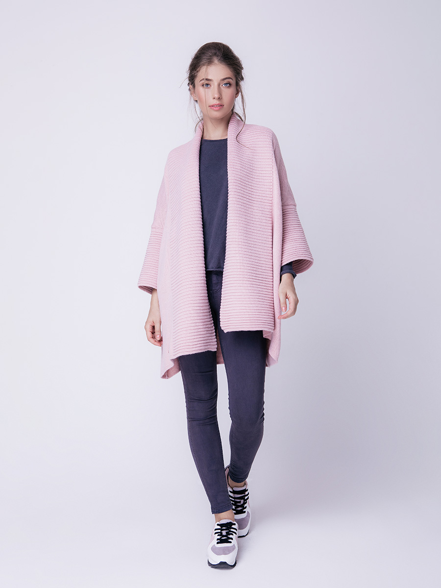 

Кардиган Sewel HW543230000 Oversize Пудра