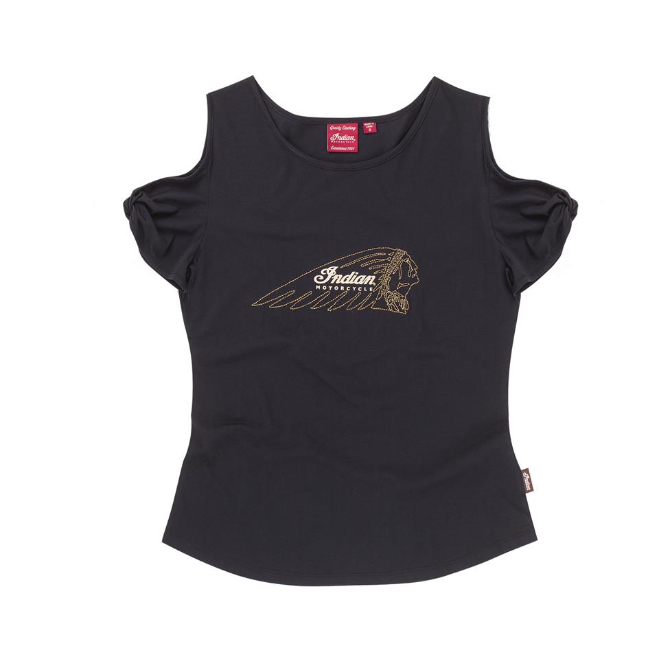 

Майка Indian Ladies Cold Shoulder Tee XS Черный