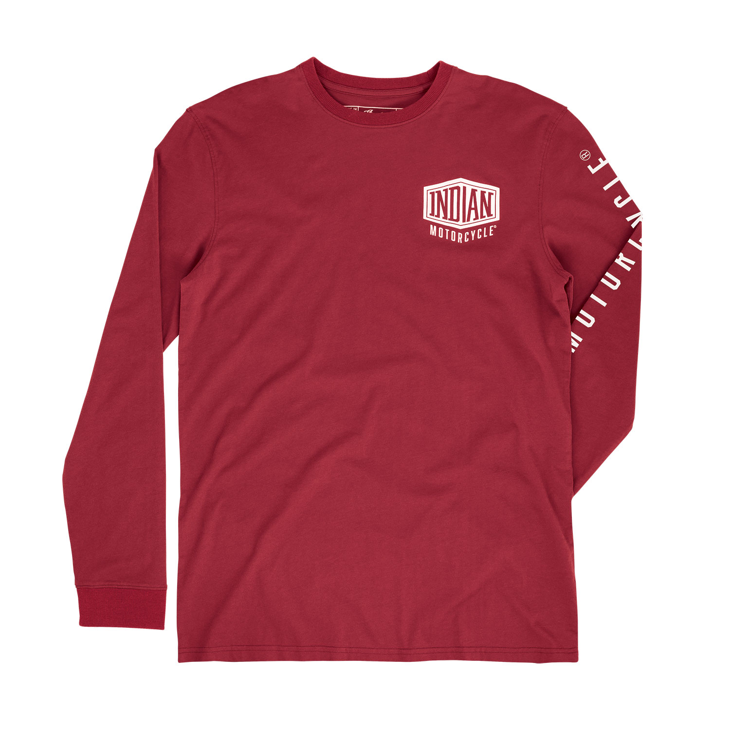 

Лонгслив Indian Shield Logo Tee L Красный