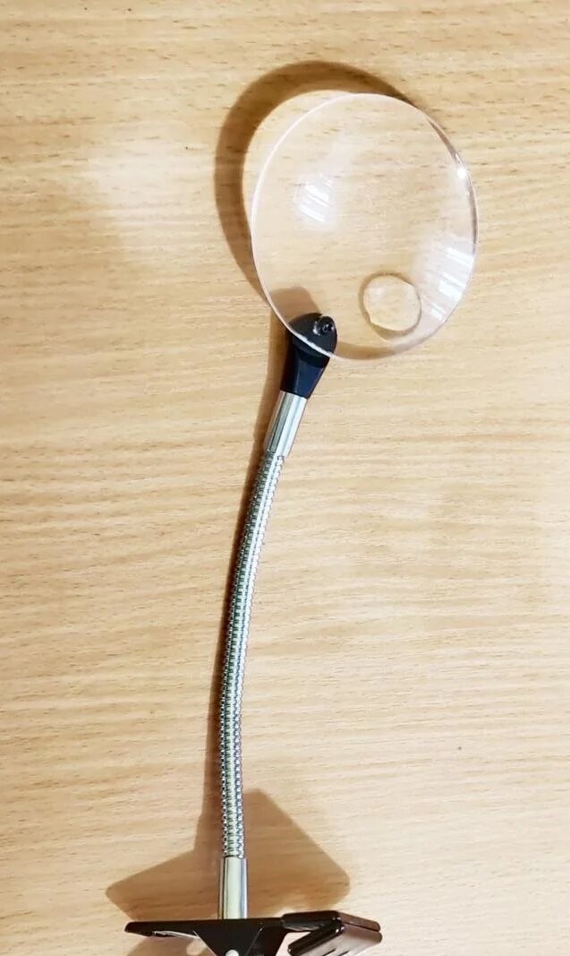 

Лупа Настольная На Прищепке Bourdon Spring Magnifier 15122-2