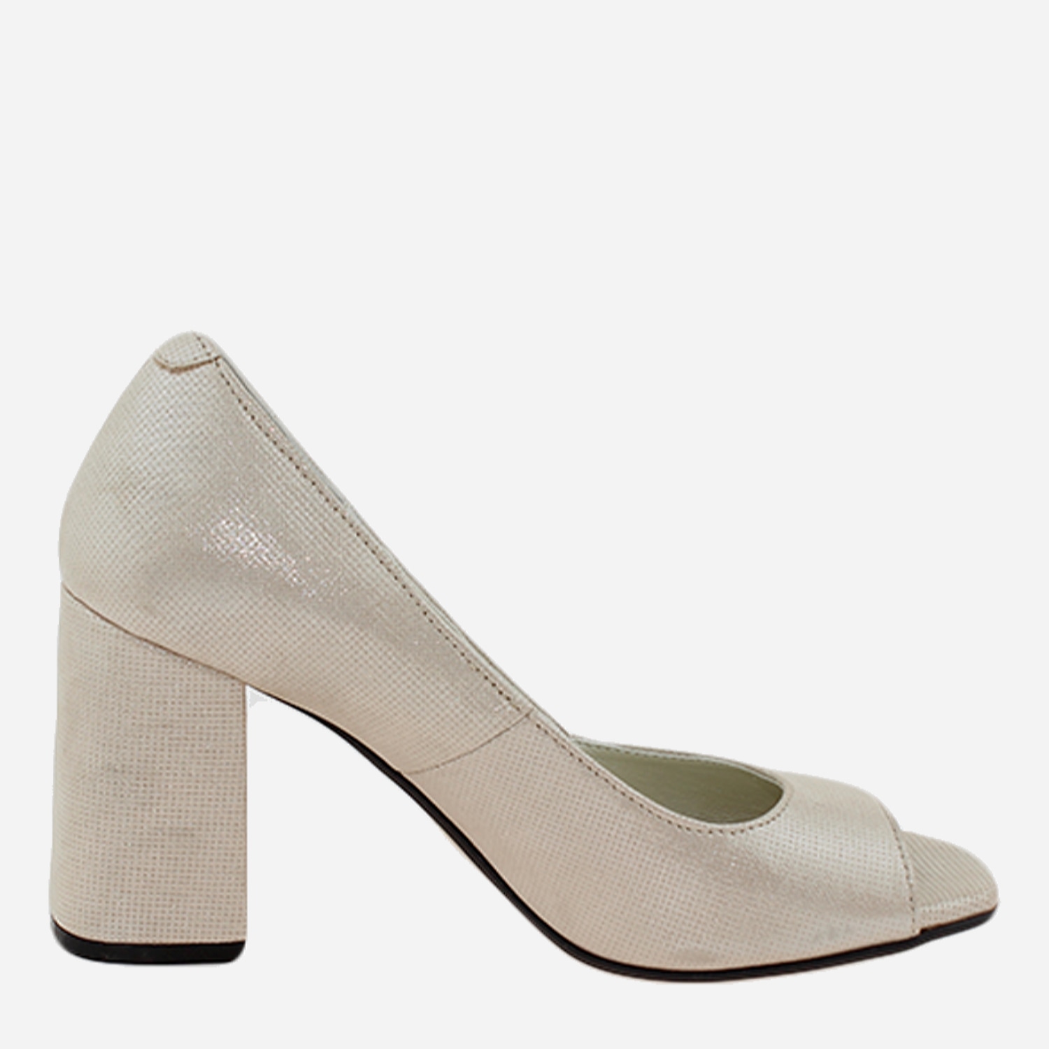 Акція на Жіночі туфлі зі шкіри Classic Style R9098 39 24.5 см Бежеві від Rozetka