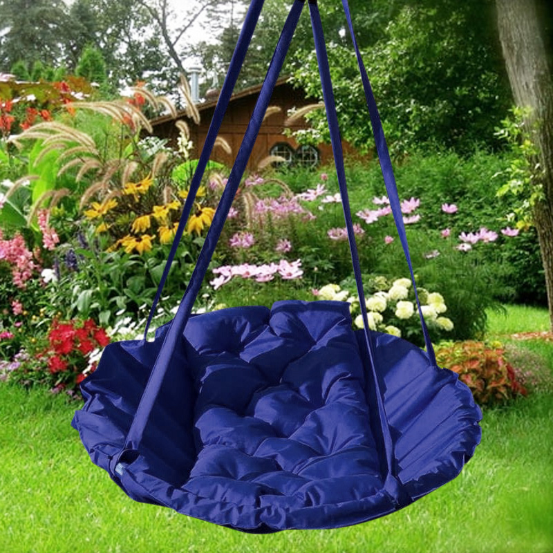 

Подвесное кресло-гамак для дачи Blue Time Textile синий TT093