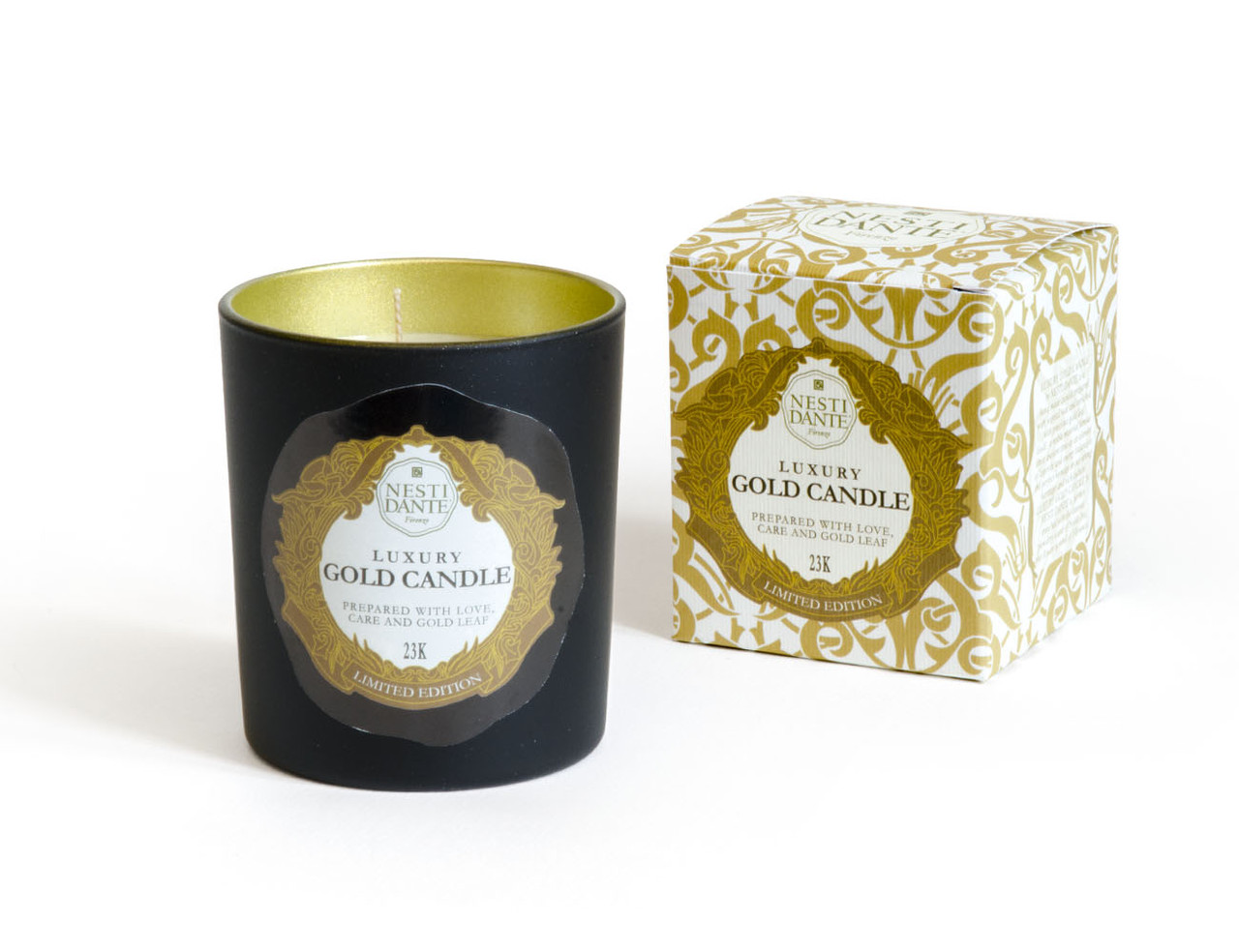 

Свеча ароматическая Nesti Dante Luxury Gold Candle Золотая 160г