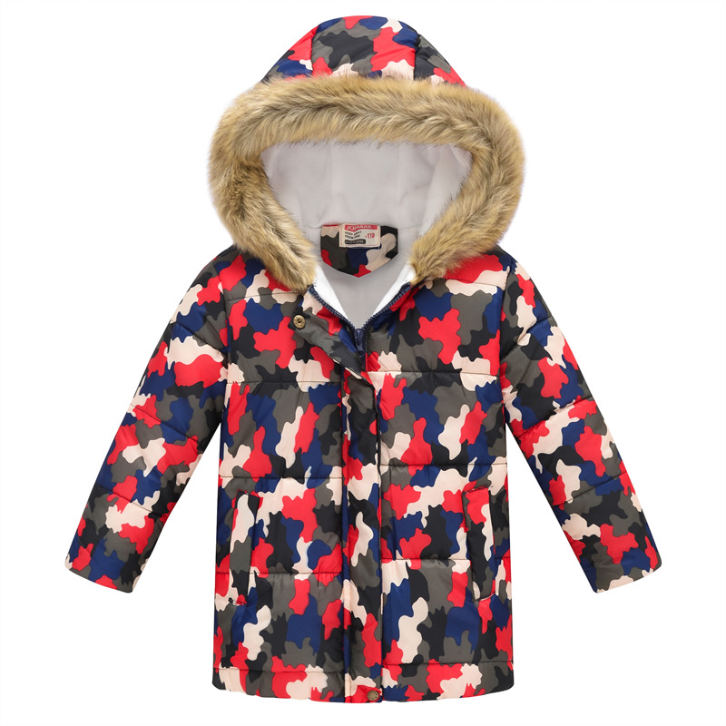 

Куртка детская демисезонная Camouflage style Jomake (130) Красный (56470)