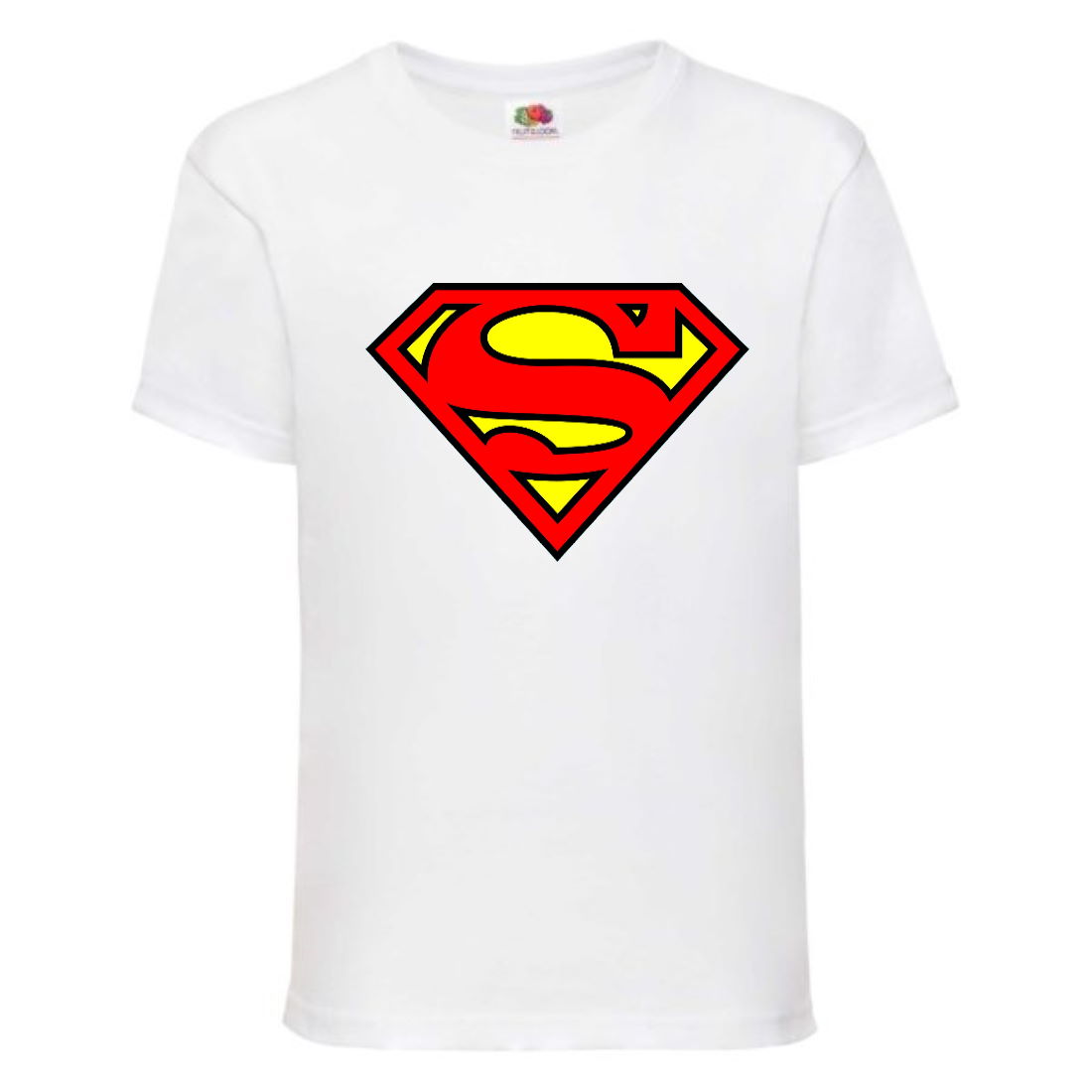 

Футболка детская Марвел (Marvel & DC) белая (superman-001-white) 104 см