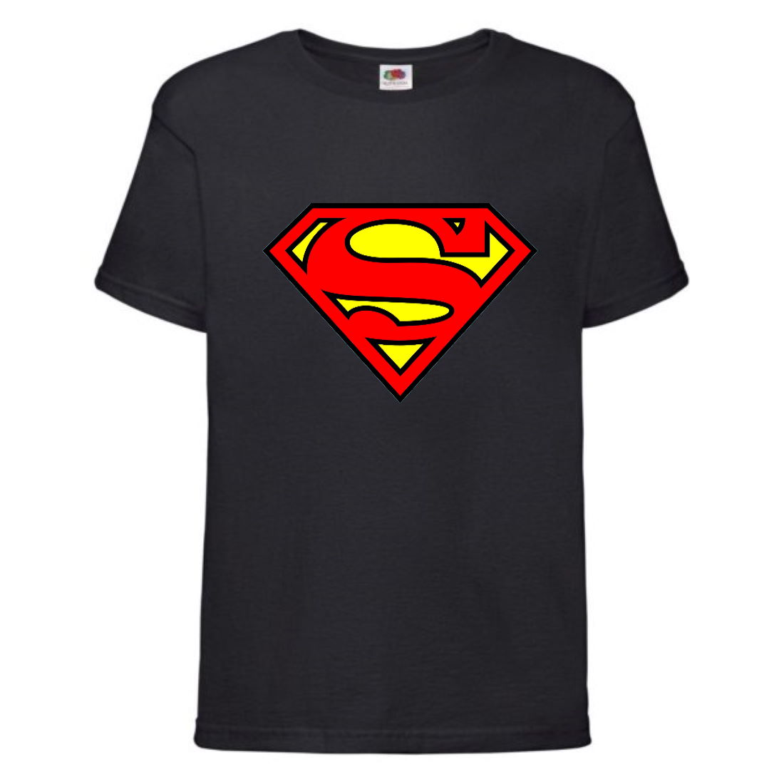 

Футболка детская Марвел (Marvel & DC) черная (superman-001-black) 140 см