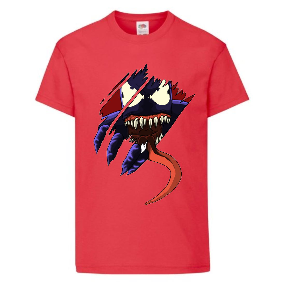 

Футболка детская Марвел (Marvel & DC) красная (venom-003-red) 140 см