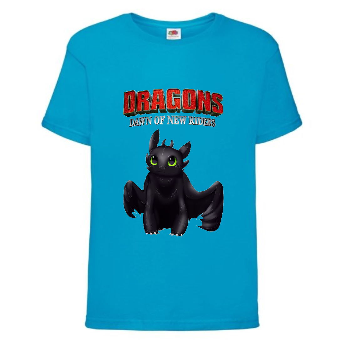 

Футболка детская Как приручить дракона (DRAGONS) голубая (DRAGONS-002-blue) 152 см