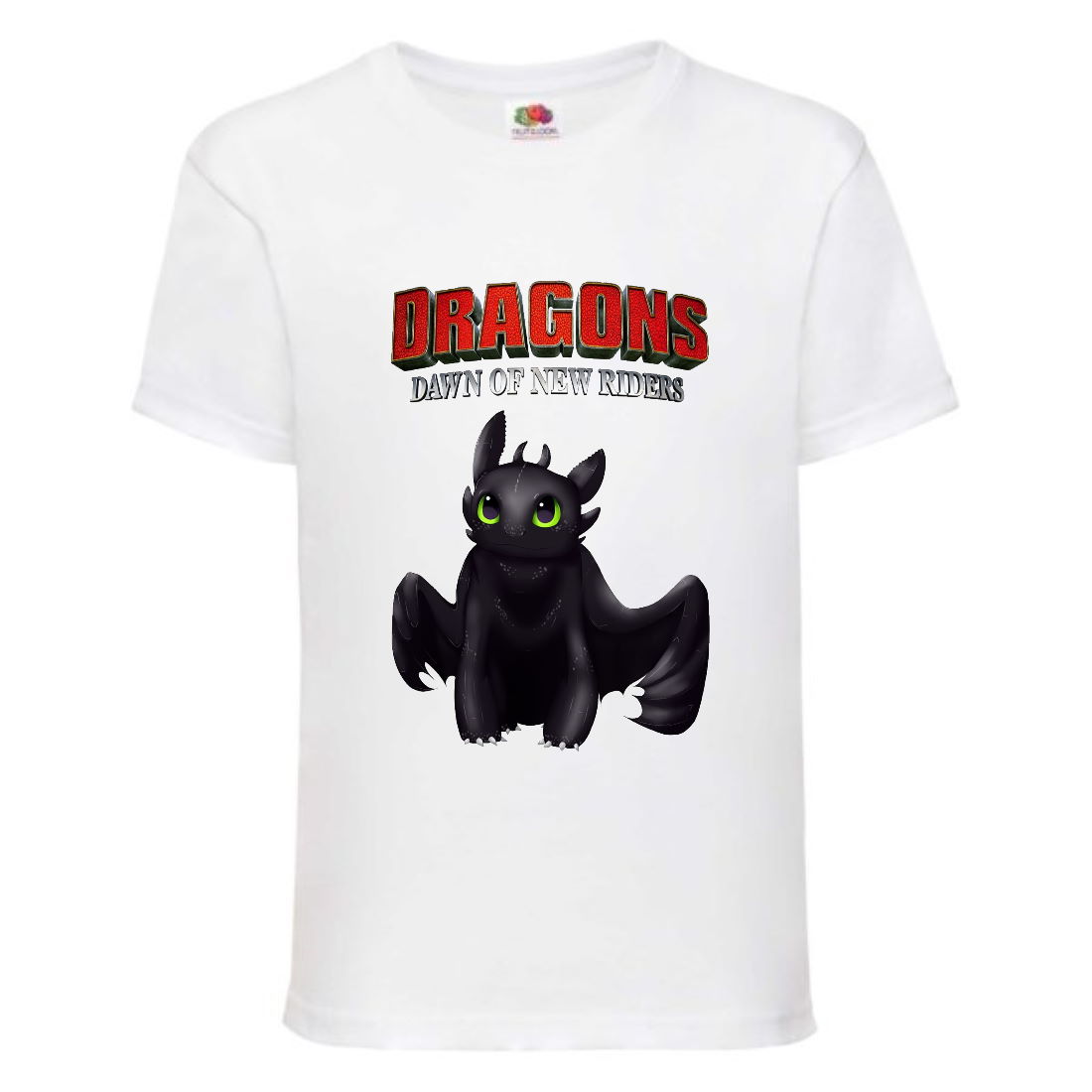 

Футболка детская Как приручить дракона (DRAGONS) белая (DRAGONS-002-white) 116 см