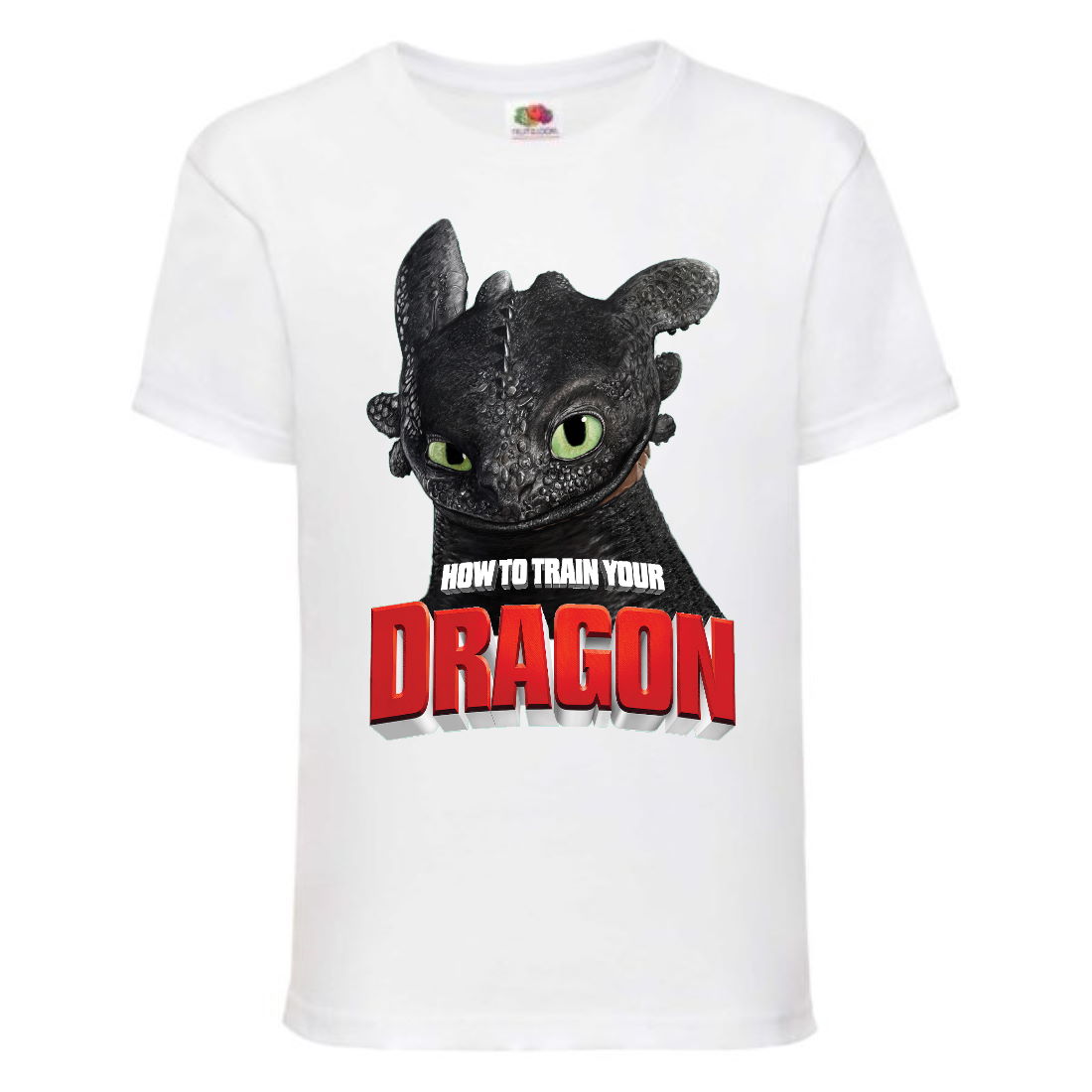 

Футболка детская Как приручить дракона (DRAGONS) белая (dragon-05-white) 104 см.