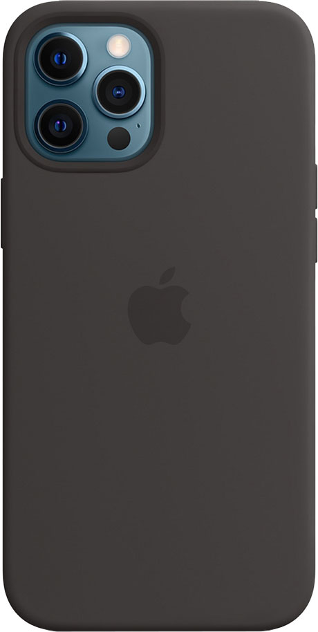 

Панель Apple MagSafe Silicone Case для Apple iPhone 12 Pro Max Black (MHLG3ZE/A)