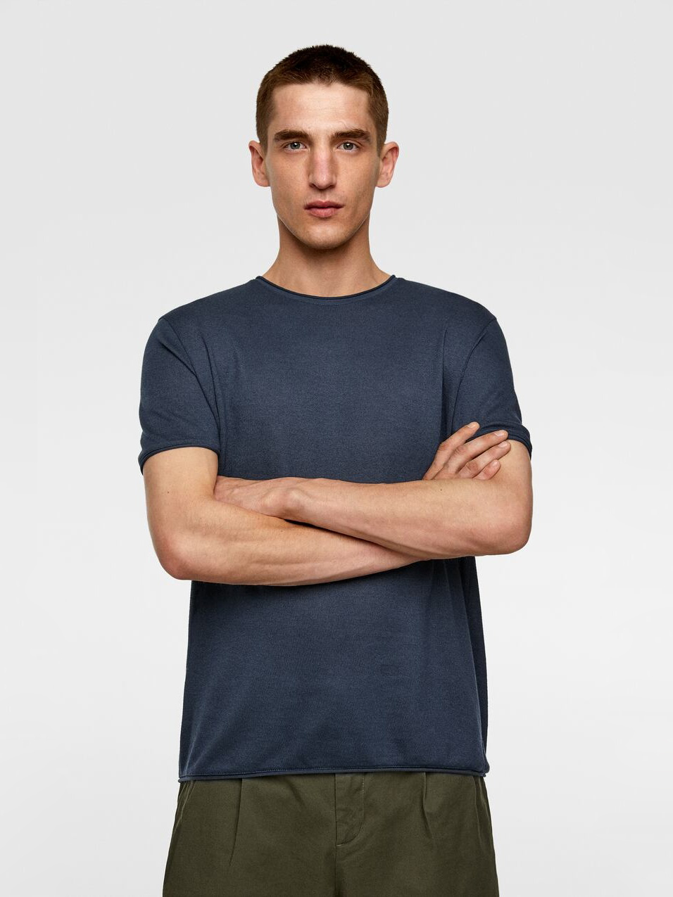 

Футболка Zara 4231/400/400 S Темно-синяя