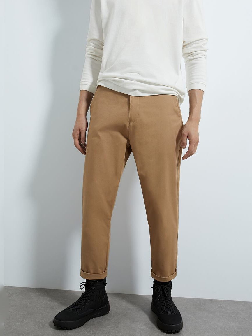 

Брюки Zara 9632/302/710 44 Песочные