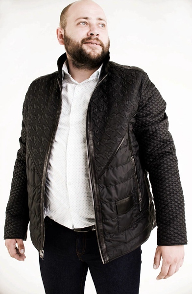 

Мужская кожаная куртка TORNADO FUR XL Черная (glp-1527)
