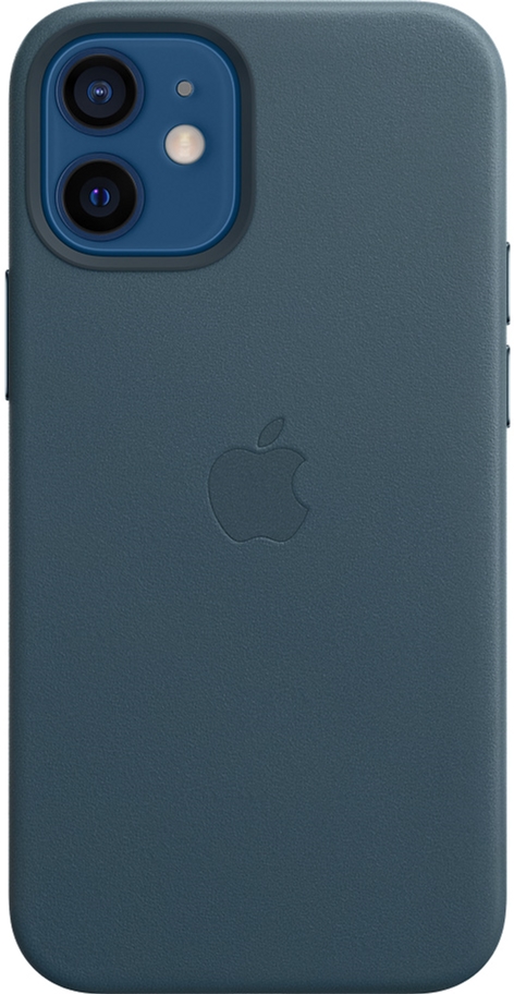 

Панель Apple MagSafe Leather Case для Apple iPhone 12 mini Baltic Blue (MHK83ZE/A)