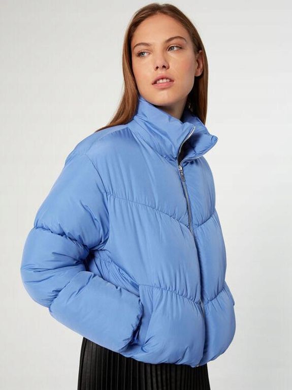 Акція на Куртка демісезонна коротка жіноча Jennyfer 06damou1b80 M Синя від Rozetka