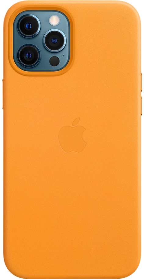 

Панель Apple MagSafe Leather Case для Apple iPhone 12 Pro Max California Poppy (MHKH3ZE/A)