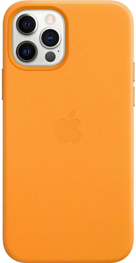 

Панель Apple MagSafe Leather Case для Apple iPhone 12/12 Pro California Poppy (MHKC3ZE/A)