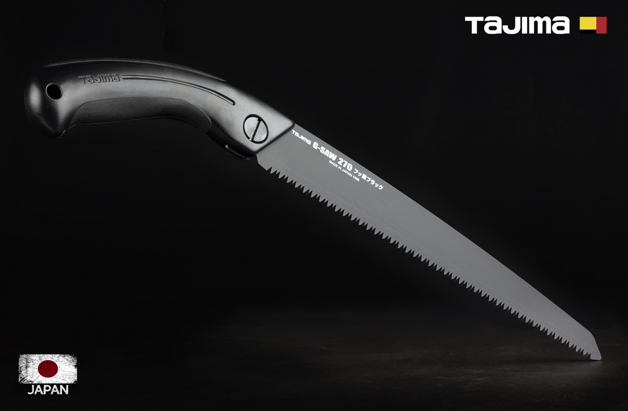 Пила ручная японская по дереву с поясным кофром TAJIMA G-SAW с ...
