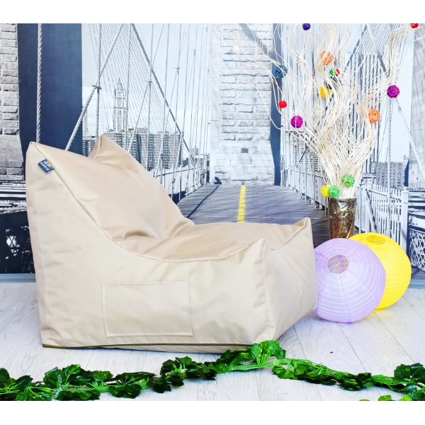 

Детское Бескаркасное Кресло-мешок Вильнюс со съемным чехлом из ткани Оксфорд, цвет однотонный 70х75х65 см