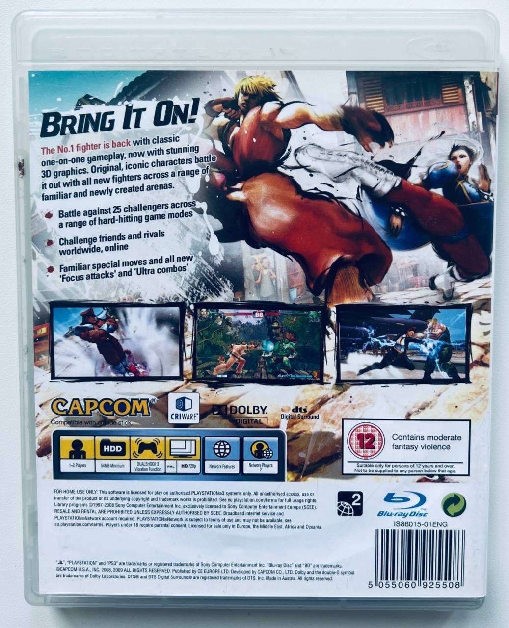 ROZETKA » Street Fighter IV, Б/У, английская версия - диск для PlayStation  3 от продавца: RetroGaming Shop купить в Украине: цена, отзывы