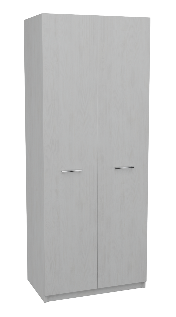 

Шкаф распашной 2-хдв. MebelLoft 80х50х210 см Белое дерево 2509-02