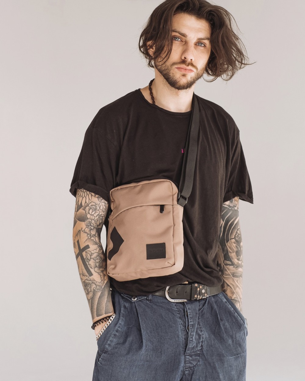 

Сумка Rooh Messenger City Bag Полиестр Беж