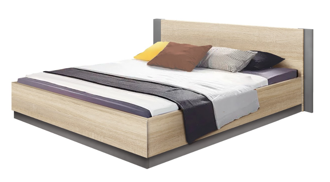 

Кровать двуспальная 160х200 см с рамкой из ДСП Франческа Modern