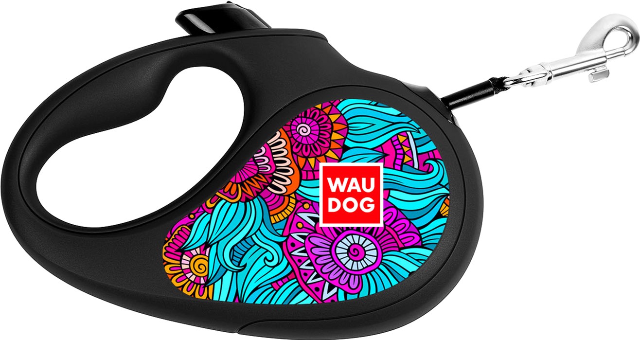 

Поводок-рулетка для собак Collar WAUDOG R-leash, рисунок "Лето", S, до 15 кг, 5 м, светоотражающая лента (8124-0062-01)