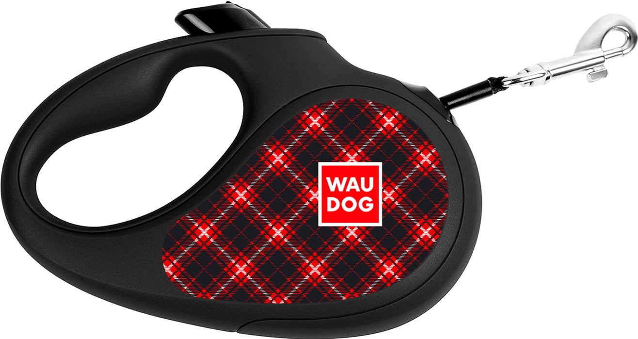 

Поводок-рулетка для собак Collar WAUDOG R-leash, рисунок "Шотландка", XS, до 12 кг, 3 м, светоотражающая лента (8123-0098-01)