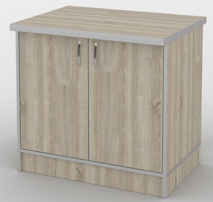 

Тумба офисная из ДСП Кромка ПВХ ТМ-125/2 Менеджер Тиса мебель Дуб молочный