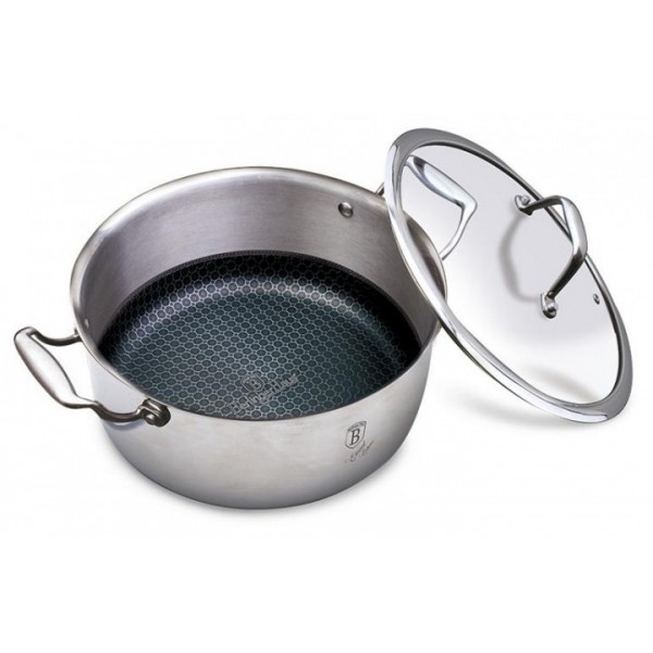 

Кастрюля со стеклянной крышкой Berlinger Haus Eternal Collection BH-6562 28 см 6.1 л