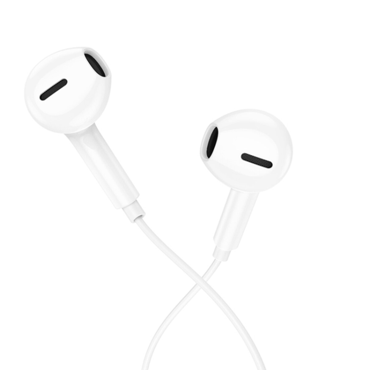 Навушники BOROFONE BM71 Light song universal earphones with mic White ...