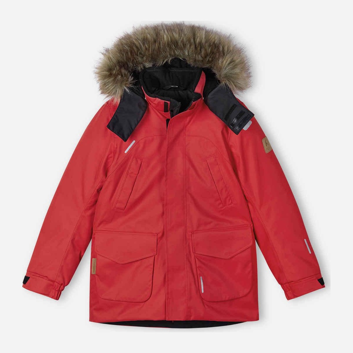 Акция на Підліткова зимова термо куртка-парка для дівчинки Reima Serkku 531354-3880 146 см от Rozetka