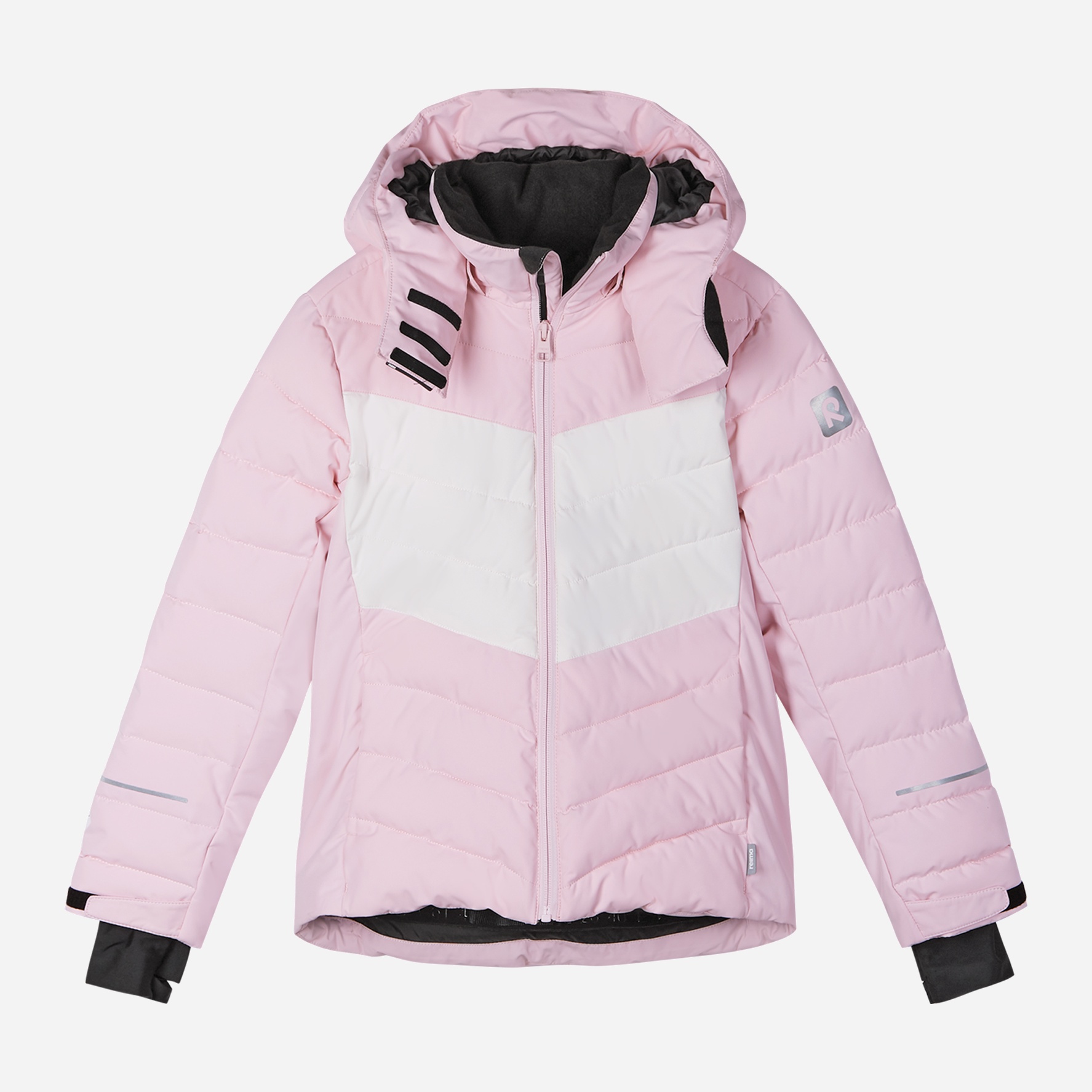Акція на Дитяча зимова термо лижна куртка для дівчинки Reima Saivaara 531556-4010 128 см від Rozetka