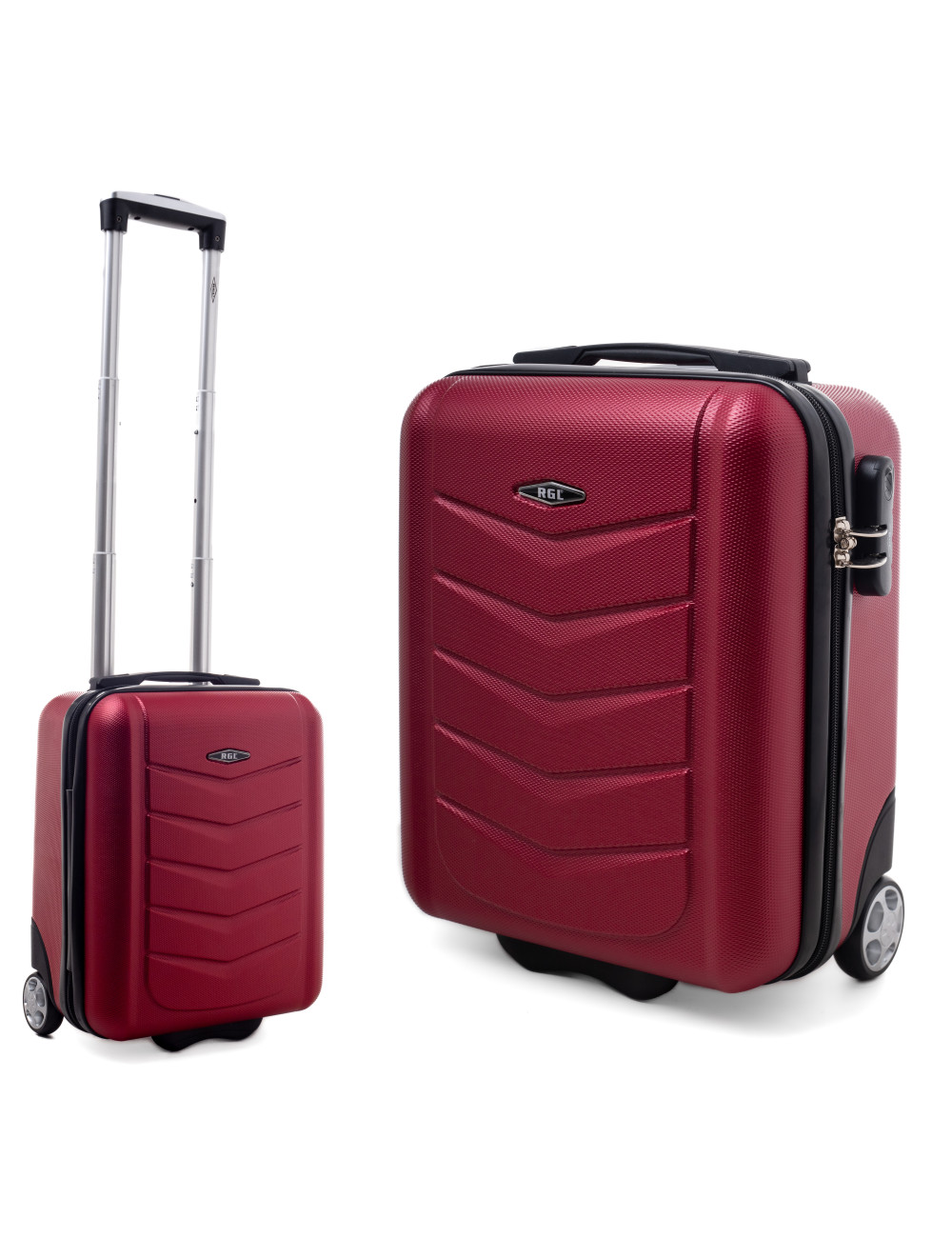 Чемодан ручная кладь Lowcost для Wizz Air 40 x 30 x 20 бордо от ...